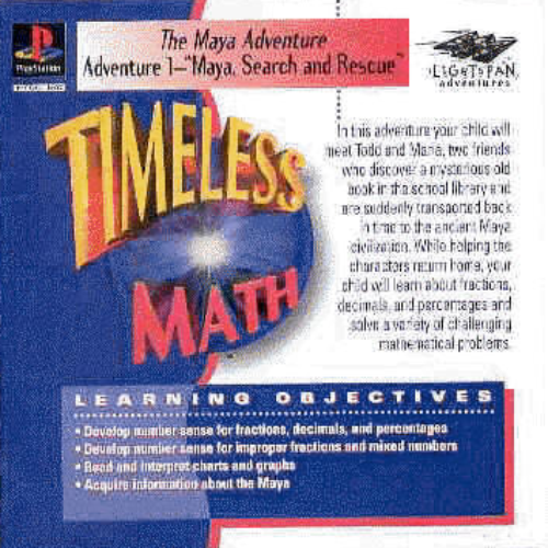 Timeless Math 1 - Maya, Search and Rescue (USA) Cover